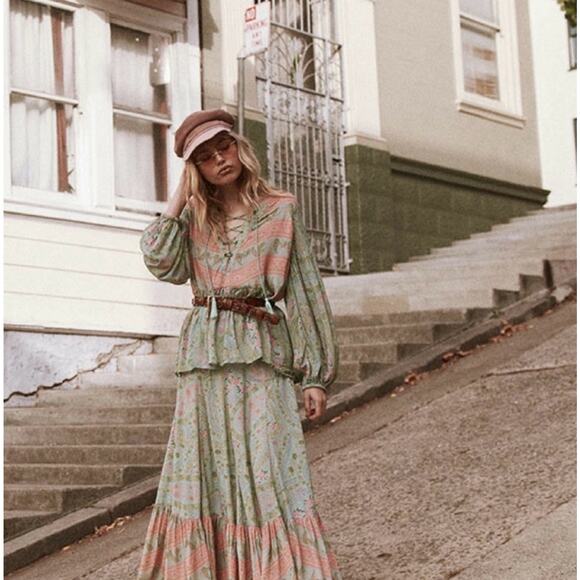 Spell & the gypsy city lights maxi skirt - Picture 7 of 7